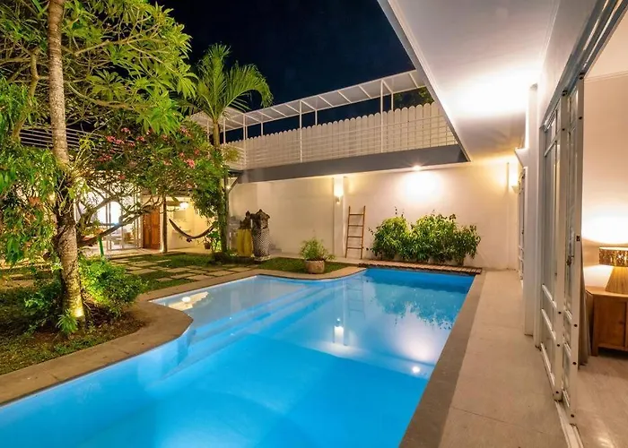 Villa Modern 4bdr With Patio & Private Pool Berawa Canggu