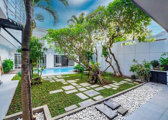 Villa Modern 4bdr With Patio & Private Pool Berawa Canggu