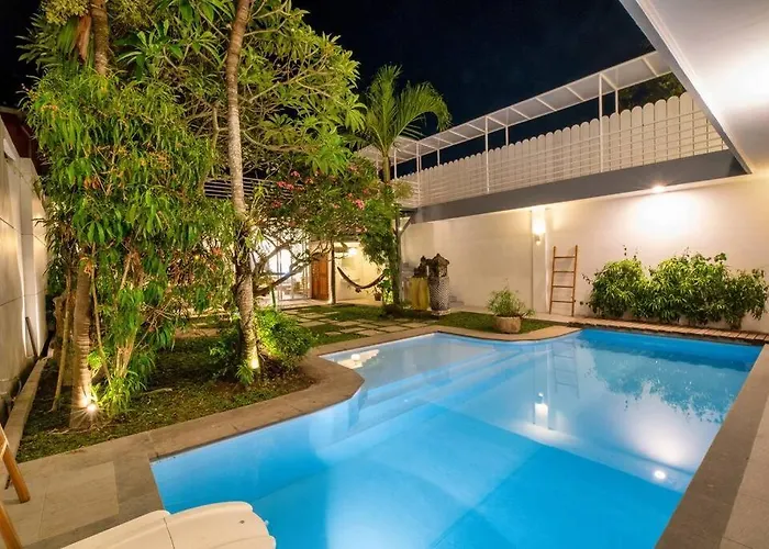 Modern 4bdr With Patio & Private Pool Berawa *