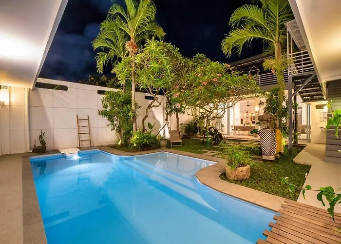 Villa Modern 4bdr With Patio & Private Pool Berawa *